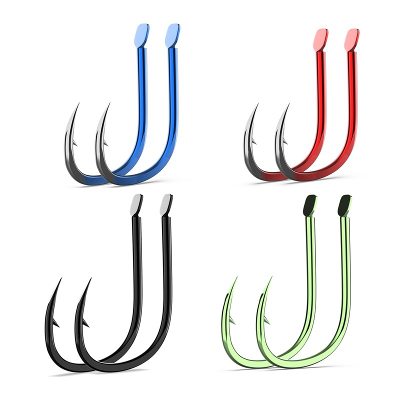 Fishing Hook Assortment - 50 buah kait pancing datar memancing