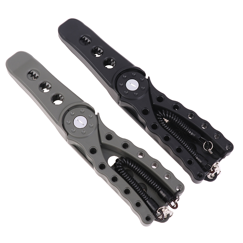 【F】Tang Pancing Plastik dengan - Fishing Hook Sharpener ulasan dan harga